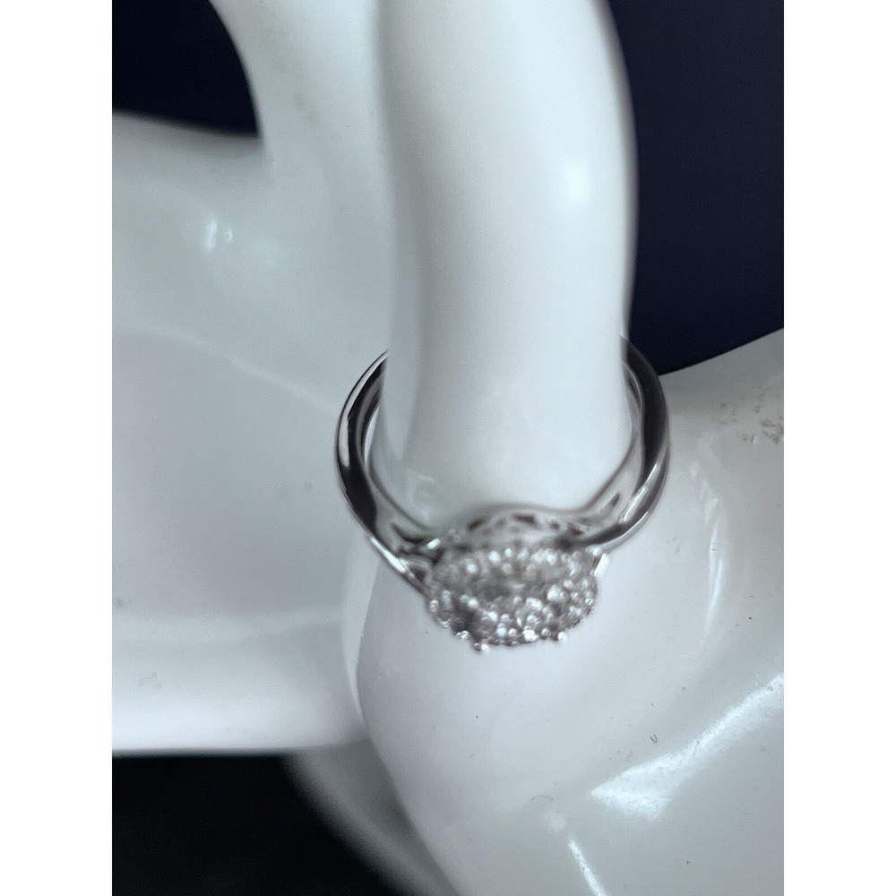 1/4 CT ROUND BRILLIANT LAB CREATED DIAMOND‎ RING SIZE 7.25 (552) - Picture 5 of 7